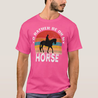 Camiseta Que Preferencialmente Estaria No Meu Cavalo Engraç