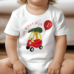Camiseta Que primeiro aniversario de Festas de Férias Diver