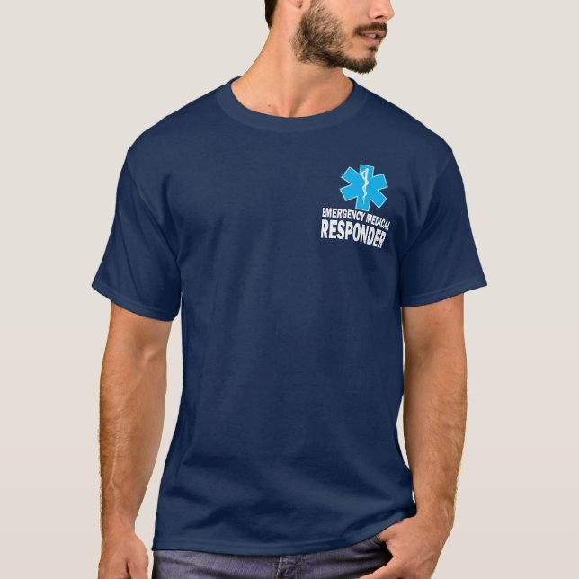 Camiseta Que responde médico da emergência (Frente)