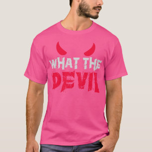Camiseta Que Satã Engraçada Do Diabo
