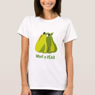 Camiseta Que sátira humorística da pera