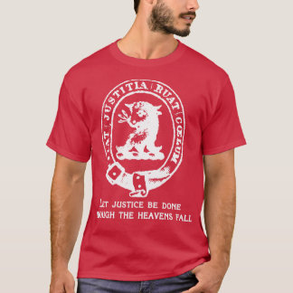 CAMISETA QUE SE FAÇA JUSTIÇA, EMBORA OS CÉUS CAIAM