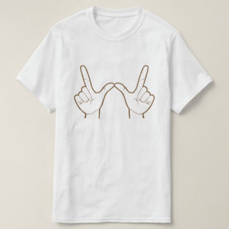 Camiseta Que seja! (Sinal de Mão) Gráfico de Cultura de Pop