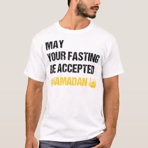 Camiseta Que Seu Jejum Seja Aceite - Ramadan Mubarak