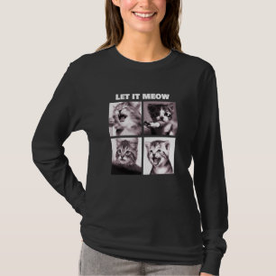 Camiseta Que Significe Gatos Engraçados Cantando