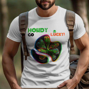 Camiseta Que Sorte! - Green Glow Dance Party