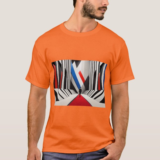 Camiseta Que tal "Captura vívida: Laranja Fotográfica (Frente)