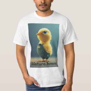 Camiseta Que tal "Cluckin' Grown Tee" ou "Fowl Adultho"