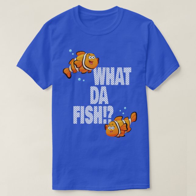 Camiseta Que tal de Peixe, citação engraçada Fato de filhot (Frente do Design)