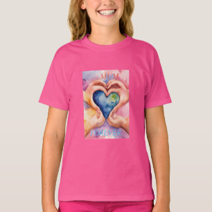 Camiseta Que tal "Forever Love: Madre Child Heart Tee"