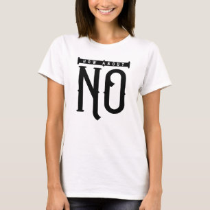 Camiseta Que Tal Nenhuma Tipografia