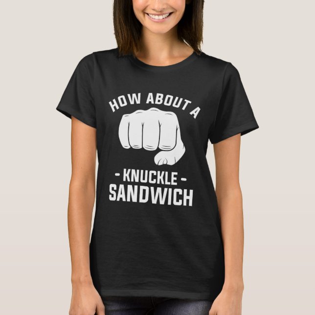 Camiseta Que Tal Um Sanduíche Em Boxer 1? (Frente)