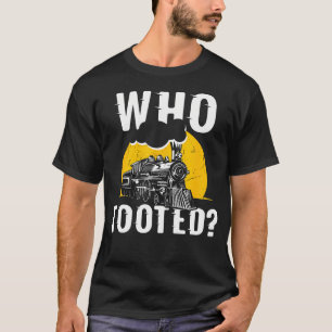Camiseta Que Tocou O Comboio Engraçado Pista-Pista Cólvora