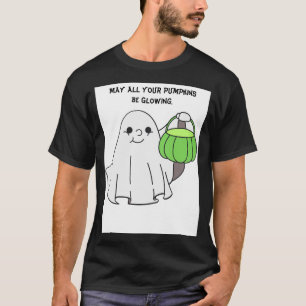 Camiseta "Que Todas As Suas Abóboras Estejam Brilhando" Pre