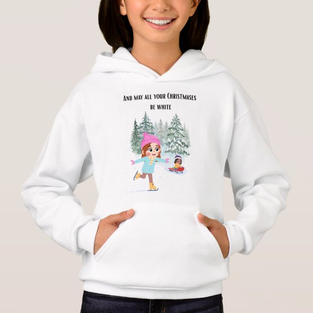 Camiseta Que todos os seus Natal sejam brancos (Frente)