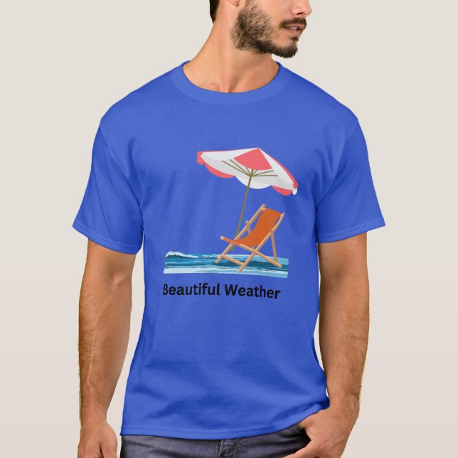 Camiseta Que um belo tempo é um presente perfeito para a ca (Frente)