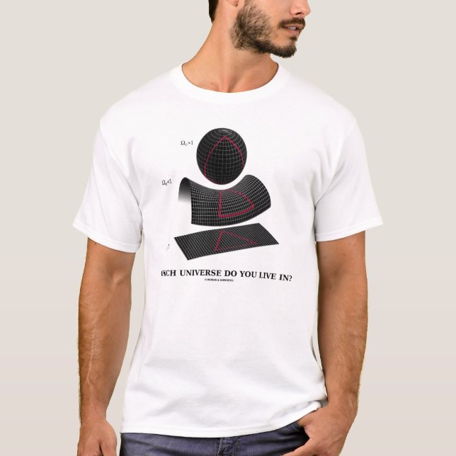 Camiseta Que universo você vive dentro? (Frente)
