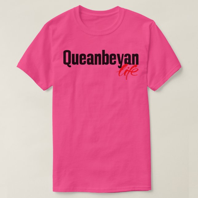 Camiseta Queanbeyan Life (Frente do Design)