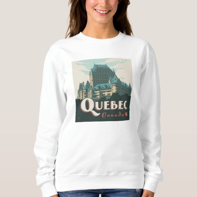 Camiseta Quebec Canada | Château Frontenac (Frente)