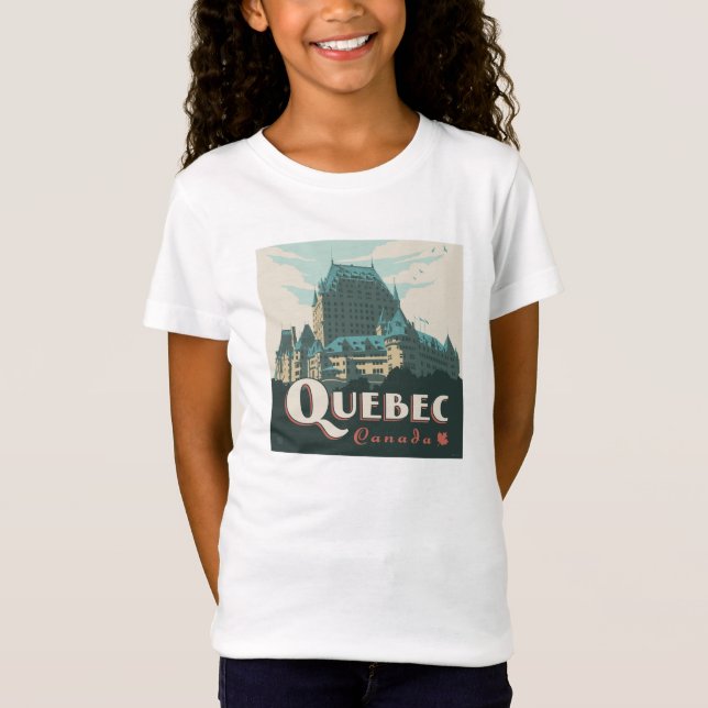 Camiseta Quebec Canada | Château Frontenac (Frente)
