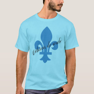 Camiseta Québécois de souche (stock antigo)