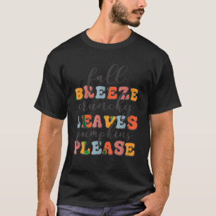Camiseta Quebra a brisa e deixa pumpkins Engraçado