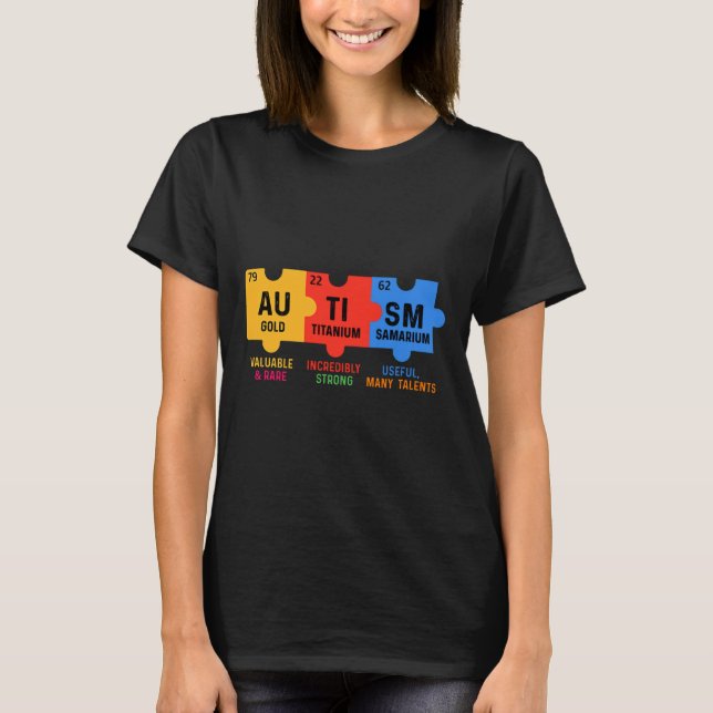 Camiseta Quebra-cabeça Autismo (Frente)