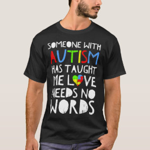 Camiseta Quebra-cabeça Coração Sem Palavras Amor Conscienti