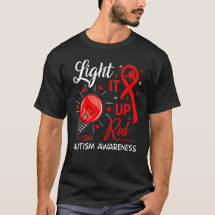 Camiseta Quebra-cabeça da Fita de Conscientização do Autism