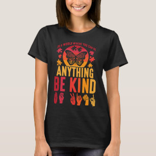 Camiseta Quebra-cabeça da Língua de Sinais Americana Borbol