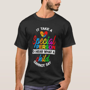 Camiseta Quebra-cabeça de Consciência do Autismo Pessoa Esp