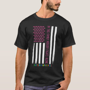 Camiseta Quebra-cabeça de Conscientização do Autismo Nesta 