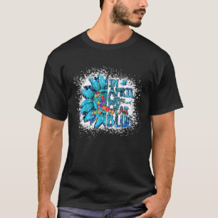 Camiseta Quebra-cabeça De Girassol Em Abril Nós Vestimos Au
