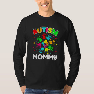 Camiseta Quebra-cabeça de Mamãe de de Autismo Autism Awaren