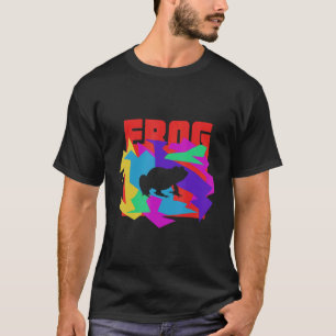 Camiseta Quebra-cabeça de Mosaik sapo de  animal
