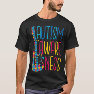 Camiseta Quebra-cabeça de Sensibilização Autismo Suporte a 