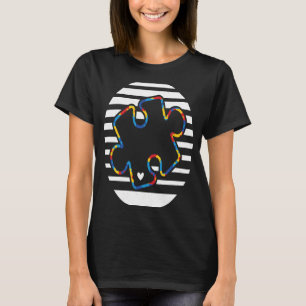 Camiseta Quebra-cabeça do Dia da Consciência do Autismo Bon