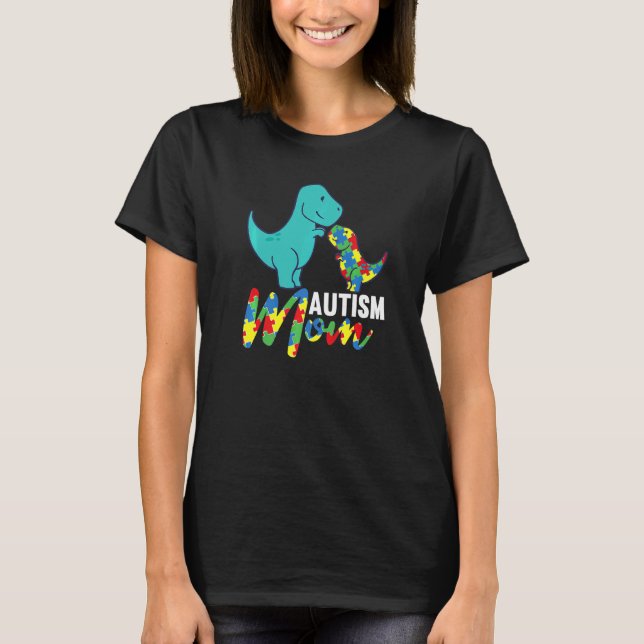 Camiseta Quebra-cabeça do Mês de Conscientização do Autismo (Frente)