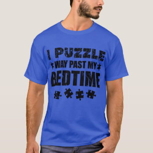 Camiseta Quebra-cabeça engraçado