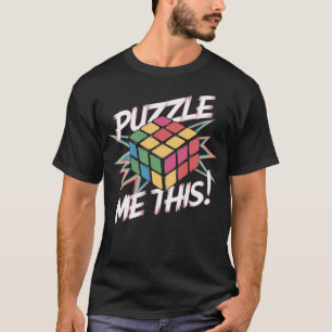 Camiseta Quebra-cabeça Me This - Vintage Lover Gifts