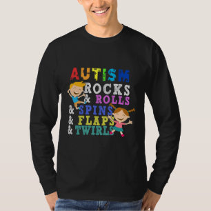 Camiseta Quebra-cabeça Pieds Autism Rocks Autism Kid