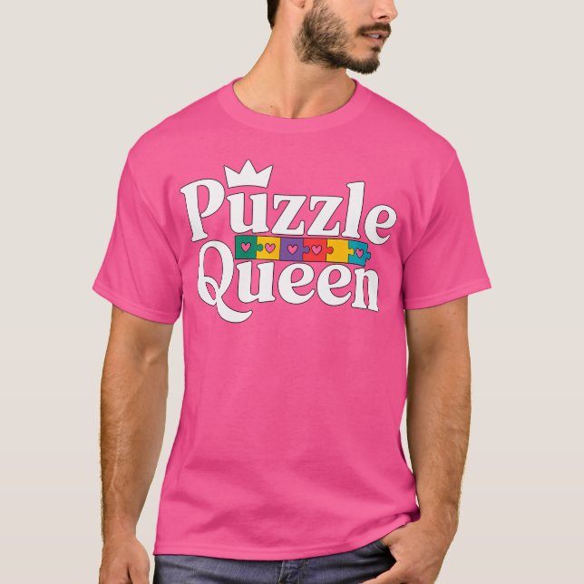 Camiseta Quebra-cabeça Queen Jigsee (Frente)