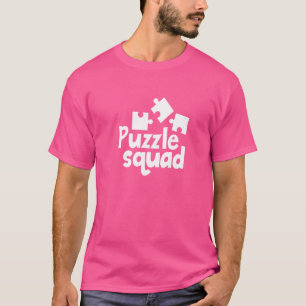 Camiseta Quebra-cabeça Squad Hobby Puzzler