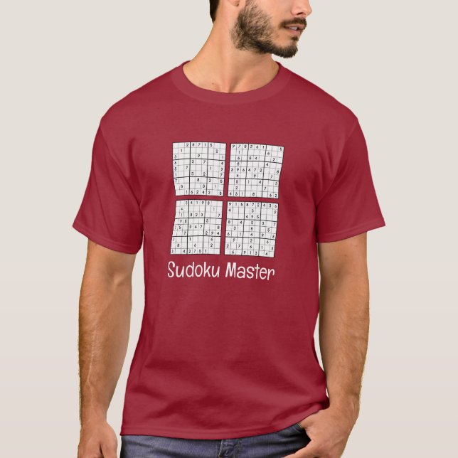Camiseta Quebra-cabeça Sudoku (Frente)