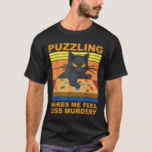 Camiseta Quebra-cabeças Me Faz Sentir Menos Assassinamente
