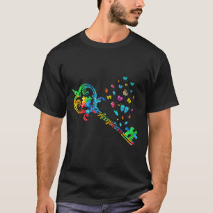 Camiseta Quebra-cabeças Peças Aceitação Conscientização Aut