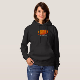 Camiseta Quebra de Aquarela Autumn Pumpkin Sai Floral