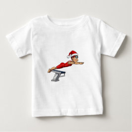 Camiseta Quebra-Nozes Nadador Férias de Natação Atlético Na