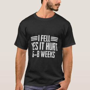 Camiseta Quebrada De Osso Quebrado Recuperação Do Pulso Do