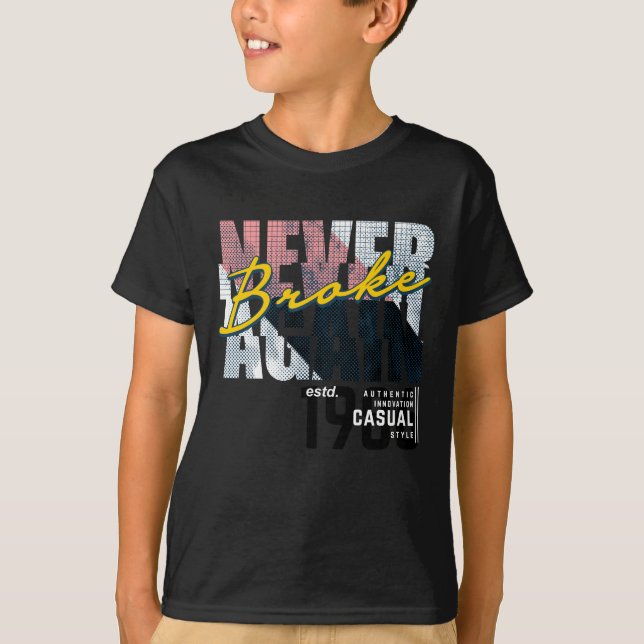 Camiseta Quebrada nunca mais (Frente)